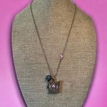 Vera Wang Princess  Crown Locket Pendant Necklace Photo 1