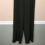 A'Gaci A’gaci Women’s Olive Green Cut Out Abdomen Exposed Gold-Colored Zipper Jumpsuit Photo 2