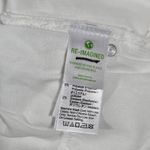 J.Crew Mid Rise Short White Denim Cutoff Frayed Hem Size 32 Photo 4