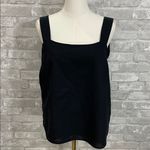 J.Crew  Linen Blend Square Neck Tank Top Photo 1
