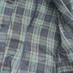 La Belle Green and Black Plaid Blazer Photo 2