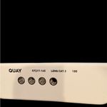 Quay Australia  Hot Gossip White Sunglasses Cat 3 Lens NEW Photo 2