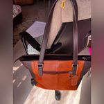 Aurielle Genuine Leather Handbag Brown Photo 11