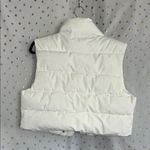 Garage  Women's White Quilted Vest Photo 2