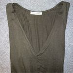 Honey Punch  Olive Green V Neck Bodysuit Top Size Small Photo 7