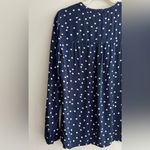 Marquis Navy Blue and White Polka Dot High Photo 13