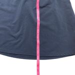 90s Vintage I.N.C. Black Jersey Mini Skirt Double Side Slit Medium Photo 5