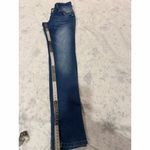 Tush push Women's Distressed Straight Jeans Size 13 Blue Denim Photo 1