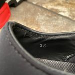 iRi WES I Neoprene Low Top Platform Sneaker Size EU 36 US 6 Black Red White Photo 7