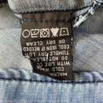 Velvet Heart Chambray Mini Shirt Dress Size Large Chambray Mini Dress Photo 7