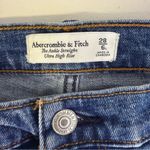 Abercrombie & Fitch  The Ankle Straight Ultra High-Rise Jeans Size 28/6L Photo 3