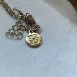 White House | Black Market : Gold Tone Long Necklace- drapes Photo 1