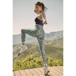 Free People New! Movement Daisy Check Printed Lose Control Active Legging, M Photo 16