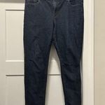 Loft Ann Taylor jeans womens size 32/14 curvy skinny stretch mid rise denim blue Photo 0