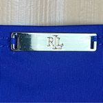 LAUREN RALPH LAUREN blue “Beach Club Hipster Bikini Swim Bottoms”. Size 14. NWOT Photo 4