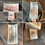 Isabel Maternity by Ingrid & Isabel Floral Embroidered Yoke Sweatshirt Grey M Gray Size undefined Photo 6