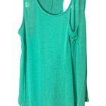 Bozzolo Teal Tank Top with Scoop Neck and Racerback Photo 0