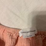 Lovers + Friends  Lilly Top pink Cropped long sleeve small Photo 3