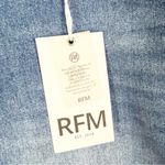 RFM Los Angeles Chloe High Rise Wide Leg Light Wash Jeans, Size 24 Blue Photo 3