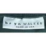 Bryn Walker Tunic Size Medium Green Organic Cotton 3/4 Sleeves Lagenlook Flowy Photo 4