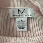 Magaschoni M Sweater Womens Small Blush Pink Everyday Neutral Basic Minimalist Photo 4