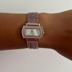 Adrienne Pink Rhinestone  Quartz Watch Photo 0