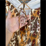 Miss Lola  Safari Sunsets Ruched Dress medium Photo 10