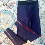 Ultracor  Leggings Size Small EUC Red Blue Smooth Sleek Yoga Photo 0
