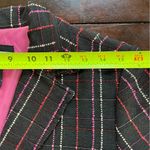 Requirements Vintage Blazer Black Tweed Pink, Red White Threads Single Breast 12 Photo 5