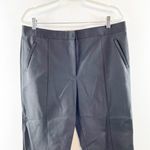 Tory Burch  High Rise Straight Leg Ankle Trouser Dress Pants Black 14 Photo 9