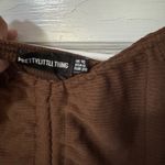 Pretty Little Thing PLT brown ruched dress Photo 2