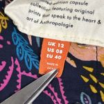 Anthropologie  25 of 52 Conversations Top Womens 8 Oh Deer Woodland Blouse Shirt Photo 4