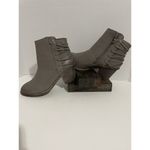 Rue 21 Tan Ankle Booties -‎ Versatile Zip Heeled boot - Women's size 7/8 Boho Country Photo 9