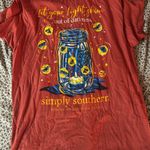 Simply Southern  Red Short Sleeve Tee Photo 2