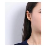 Boutique NEW Dainty Moon &ā Star Stud Earrings | 18k Gold Photo 7