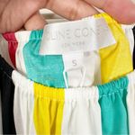 NEW Caroline Constas Calla Mini Dress Multi Color Stripes Size Small Pink Photo 7