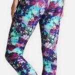Athleta Women Small Floral Fade Sonar Athletic Crop Leggings Excellent Condition Photo 5