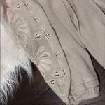 Anthropologie 2/$30 ASTR The Label Off Shoulder Lace Embroidered Gauzy Relaxed Blouse Top Photo 4