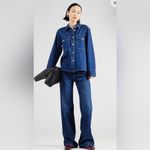 Blue Jean Jacket with Western Details and Relaxed Fit Size undefined Photo 3