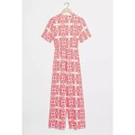 Farm Rio  Anthropologie Carmina Button Front Jumpsuit Photo 3