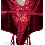 Sexy Red Lace Lingerie Bodysuit Size M/L Photo 5