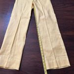 Lilly Pulitzer  yellow straight leg dress pants size 6 Photo 6