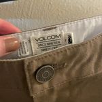 Volcom Volcolm Khaki Shorts SIZE 7 Photo 2
