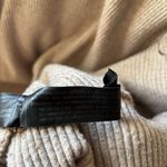 ZARA  Cardigan Womens Medium Brown Knit Ribbed Open Stretch Sweater Photo 7