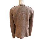 Banana Republic  Women's Pink Blazer Jacket Size 8 Lace Trim Elegant Photo 4