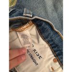 Lucky Brand mid rise authentic straight embellished jeans size 4 Photo 3