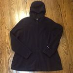 Eddie Bauer CLASSIC 200 Black Parka Full Zipper Hooded Fleece Sz XXL NWT Photo 0