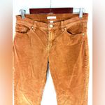 New York & Company 6 Corduroy Straight Leg Pants in Pumpkin Brown Photo 2