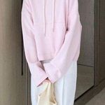 Cozy Milky Pink Hoodie with pockets Size M Photo 4