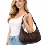 Ralph Lauren  brown leather Y2K shoulder bag Photo 0